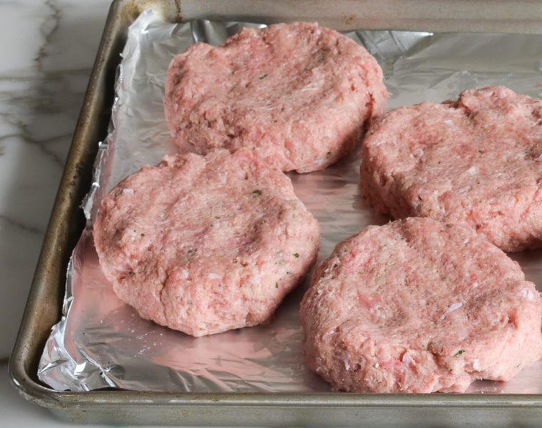 forming the patties