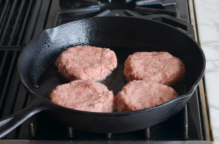 cooking turkey burgers