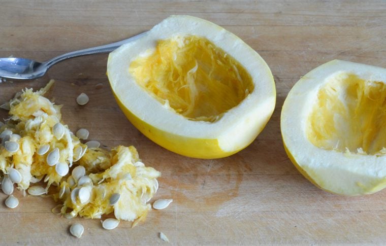 removing the seeds