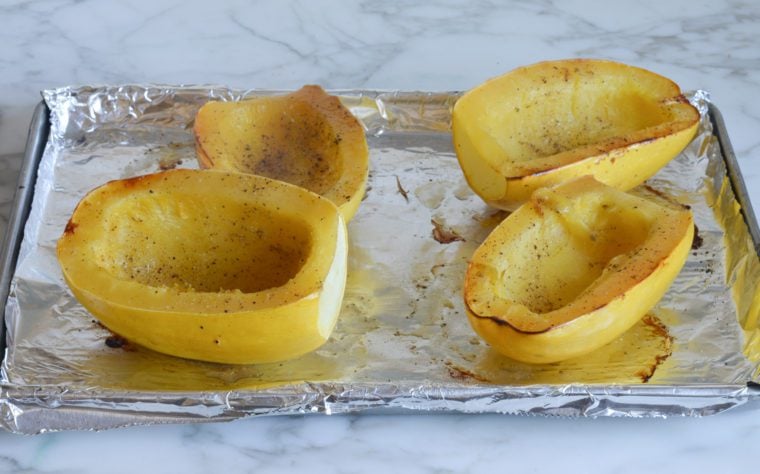 roasted spaghetti squash