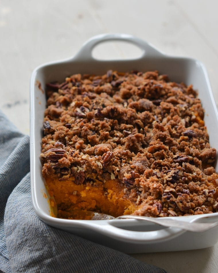 how to make sweet potato casserole