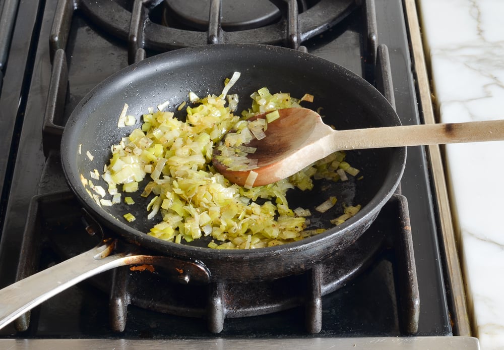 sautéed leeks