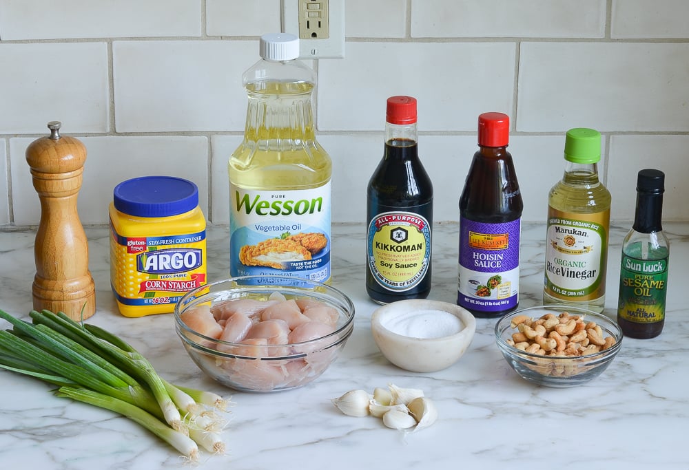 cashew chicken ingredients