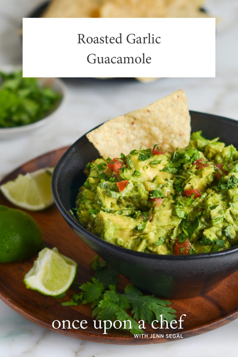 Roasted Garlic Guacamole