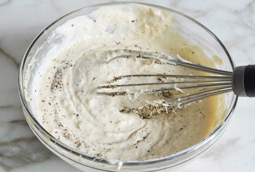 how to make caesar salad dressing