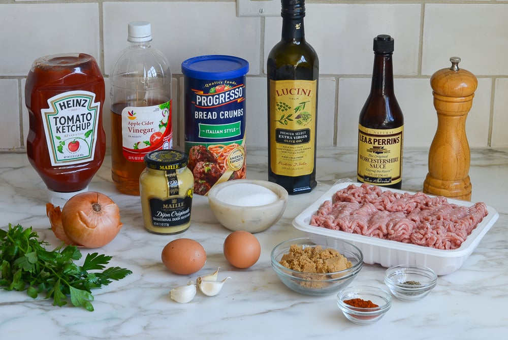 ingredients for turkey meatloaf