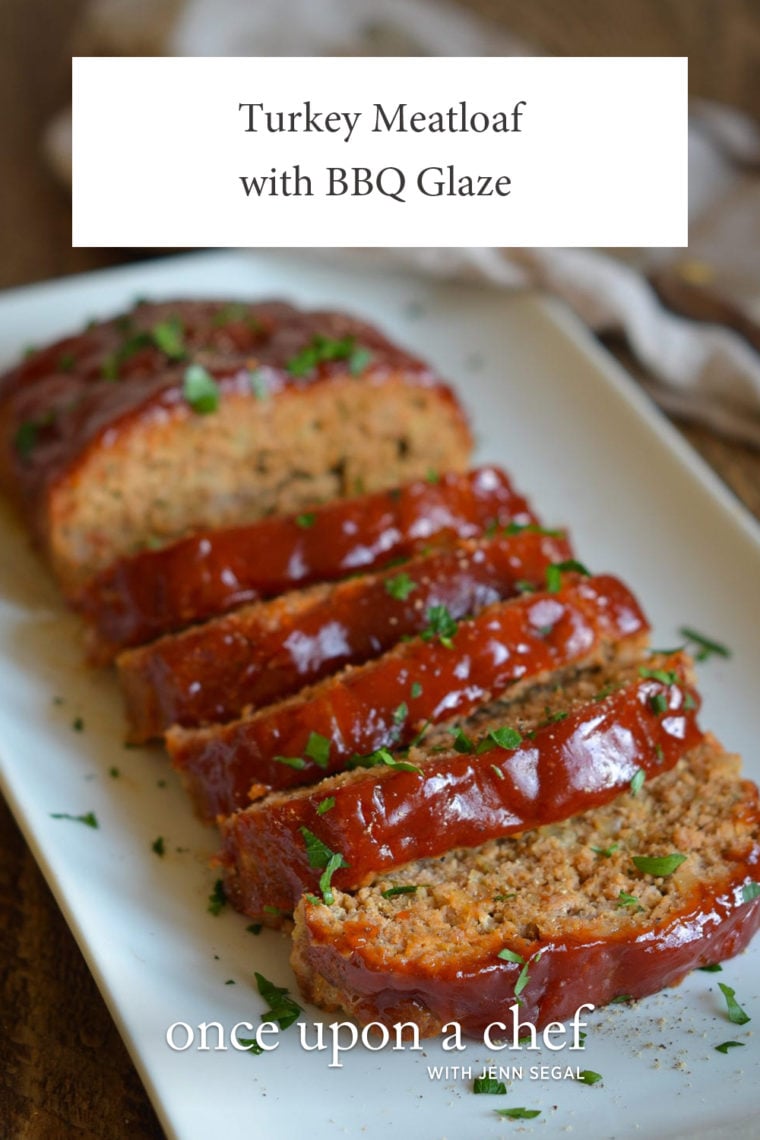 Turkey Meatloaf with BBQ Glaze