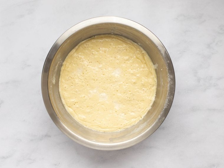 batter after rising