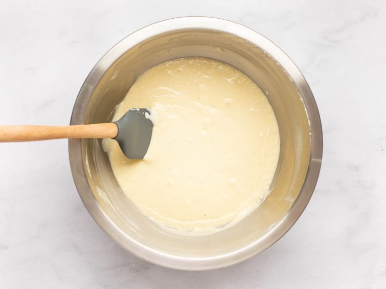 yeasted waffle batter