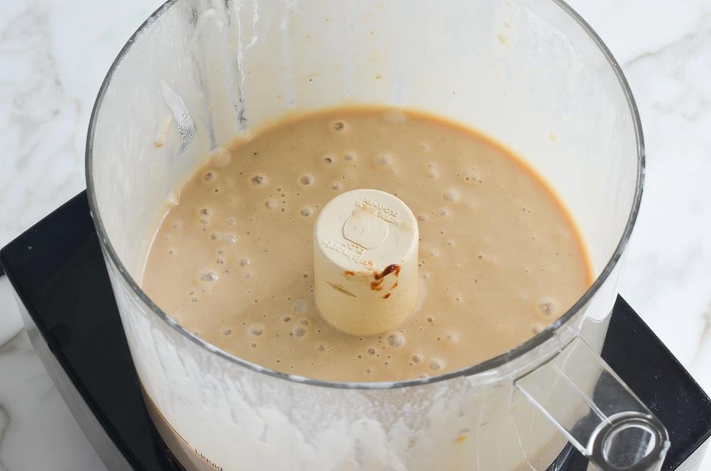 puréed banana ice cream mixture