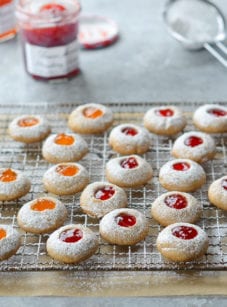 Jam Thumbprint Cookies