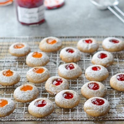 Jam Thumbprint Cookies