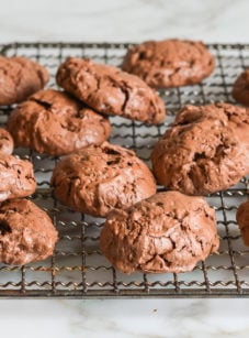 Chocolate Meringue Cookies
