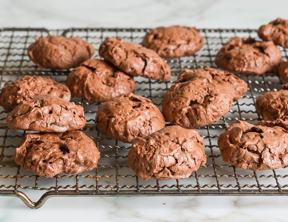 Chocolate Meringue Cookies