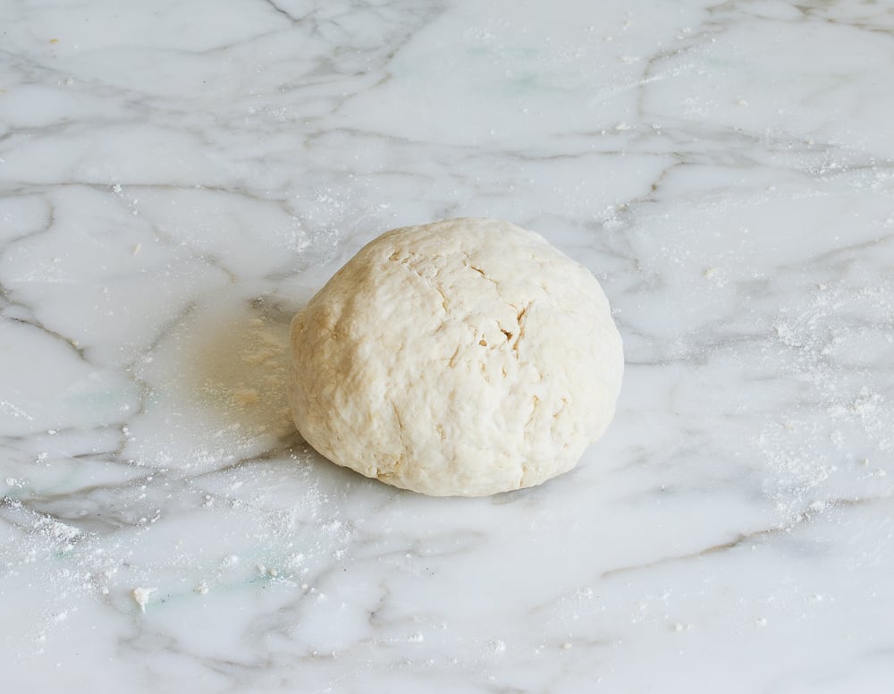 kneaded dough ball