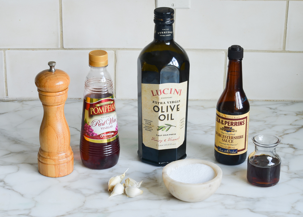 ingredients for homemade Italian dressing