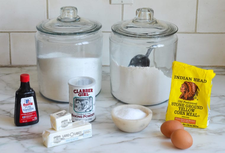 cornmeal cookies ingredients