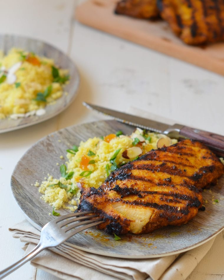 Grilled Moroccan Chicken