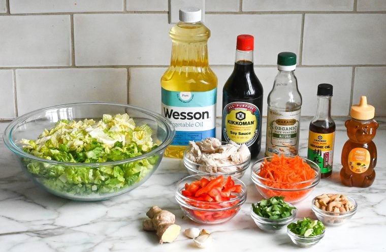 Chinese chicken salad ingredients