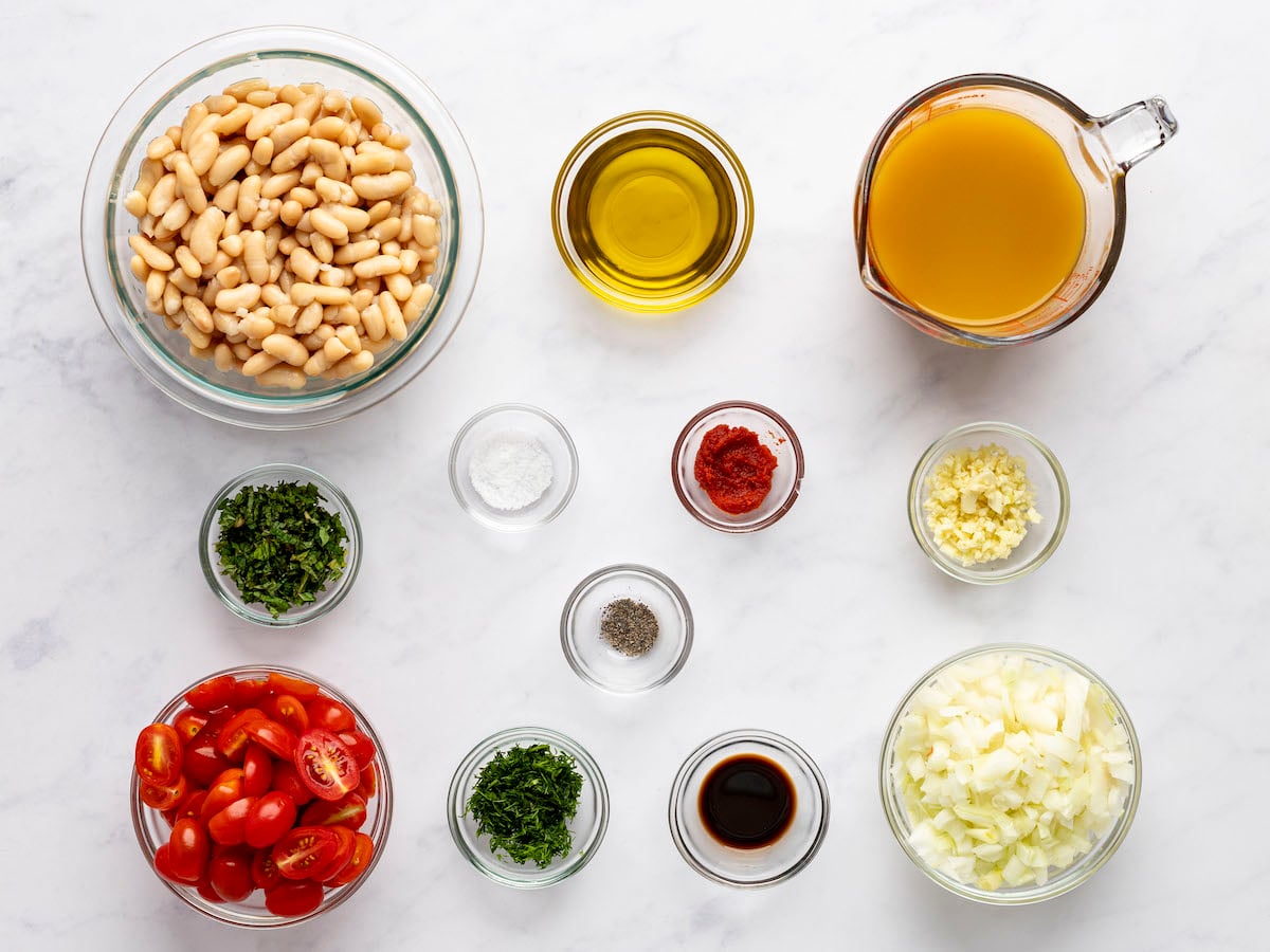 white bean ragout ingredients