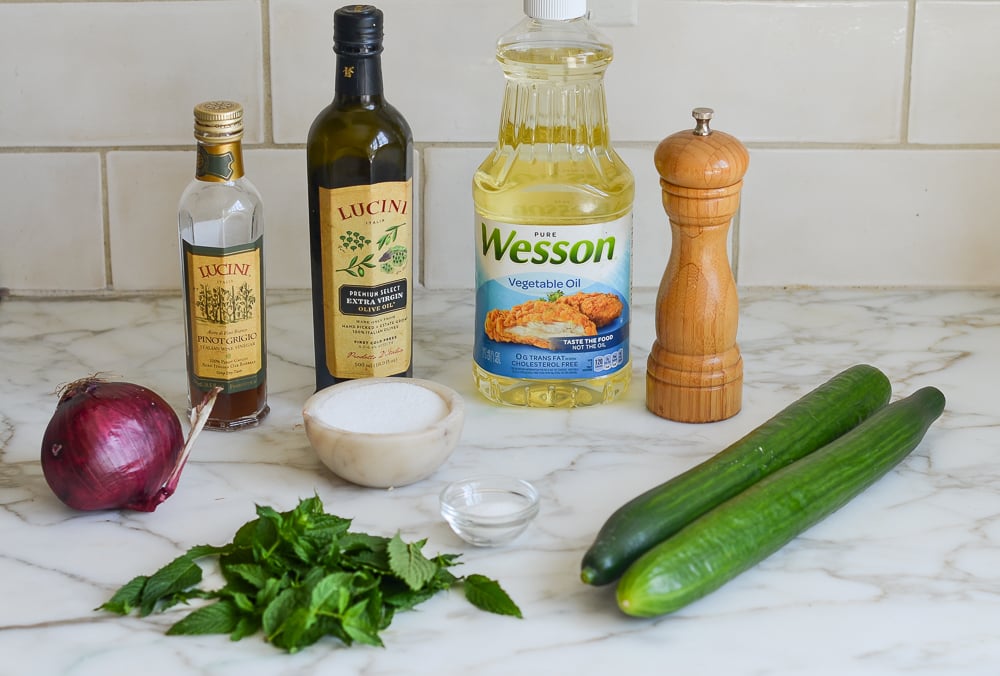 cucumber salad ingredients