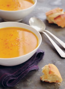 carrot sweet potato soup
