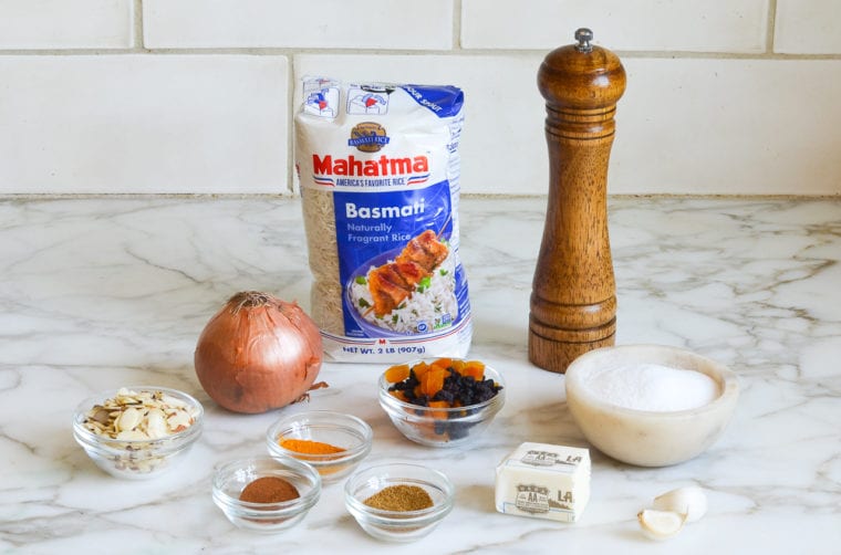 rice pilaf ingredients