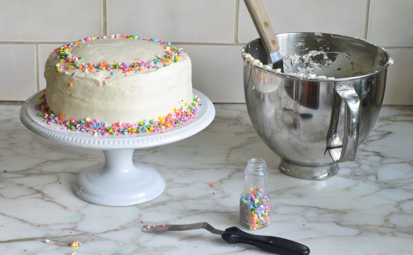 how to make vanilla cake