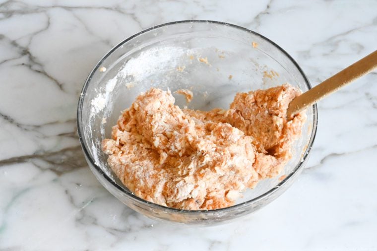 sweet potato biscuit dough