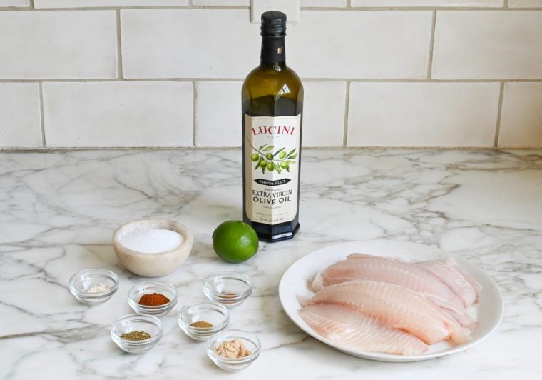 blackened tilapia ingredients