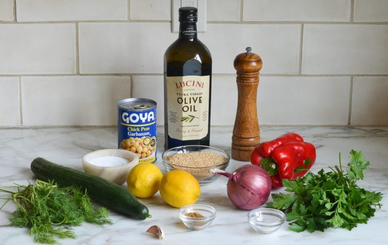 bulgur salad ingredients