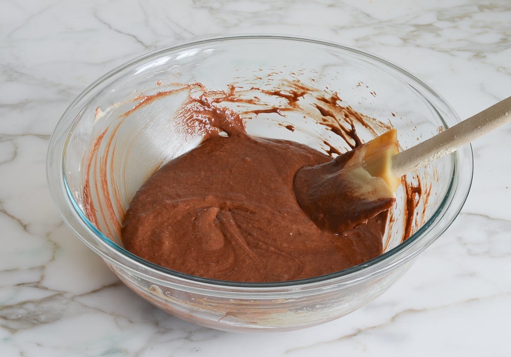 molten chocolate cake batter