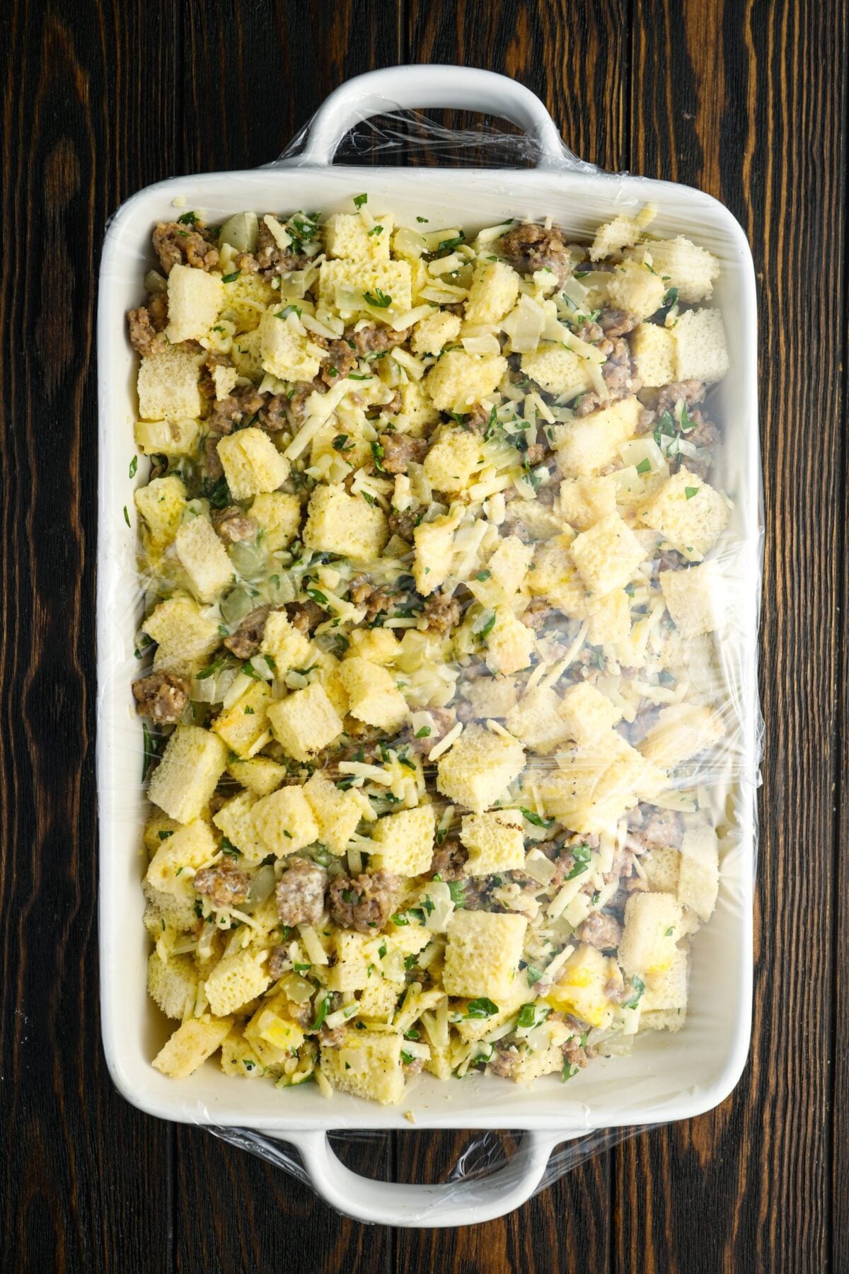 covered breakfast casserole