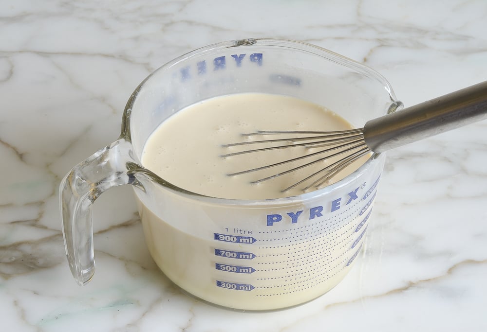 tres leches soaking liquid