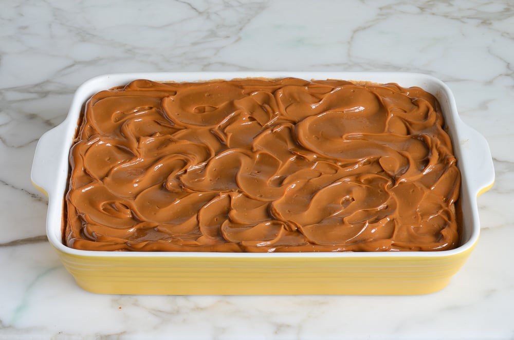 finished tres leches cake