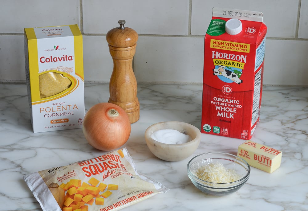 how to make butternut squash polenta