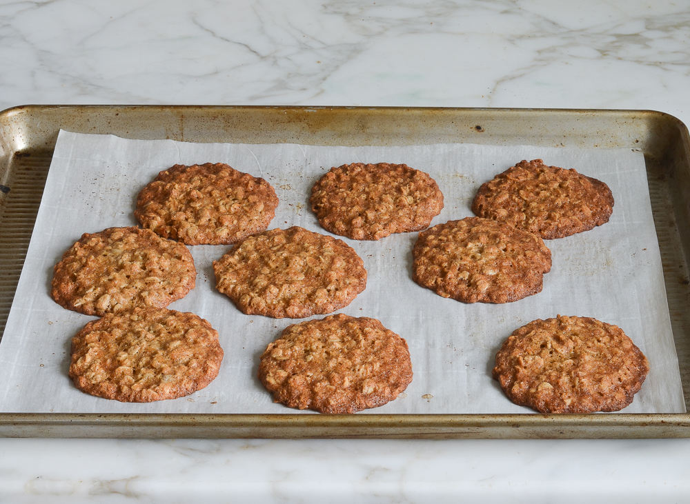 baked banana oatmeal cookies