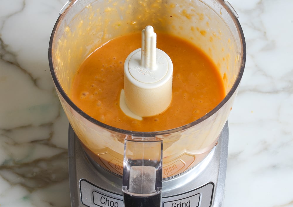 creamy dressing in food processor