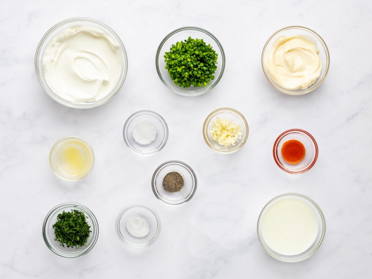 buttermilk ranch dressing ingredients