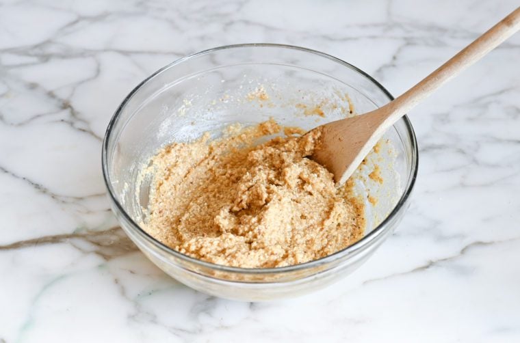 matzo mall mixture in bowl