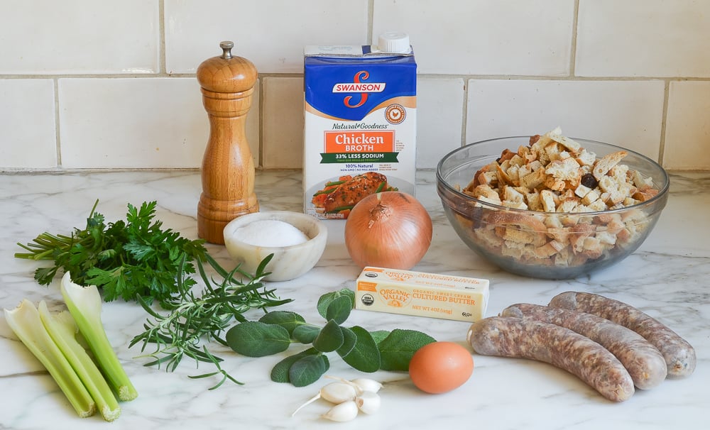 sausage stuffing ingredients