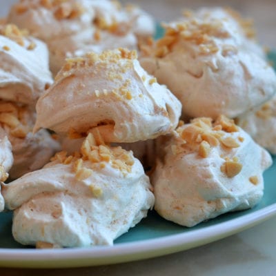 peanut butter meringues