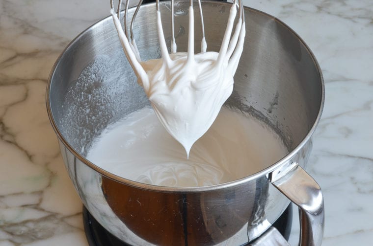 whipped Swiss meringue