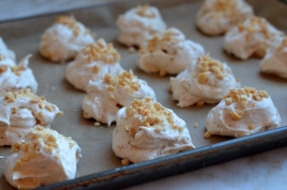 baked peanut butter clouds