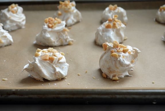 peanut butter clouds ready to bake