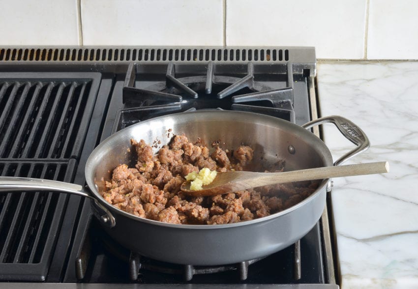 How to make orecchiette with sausage and broccoli