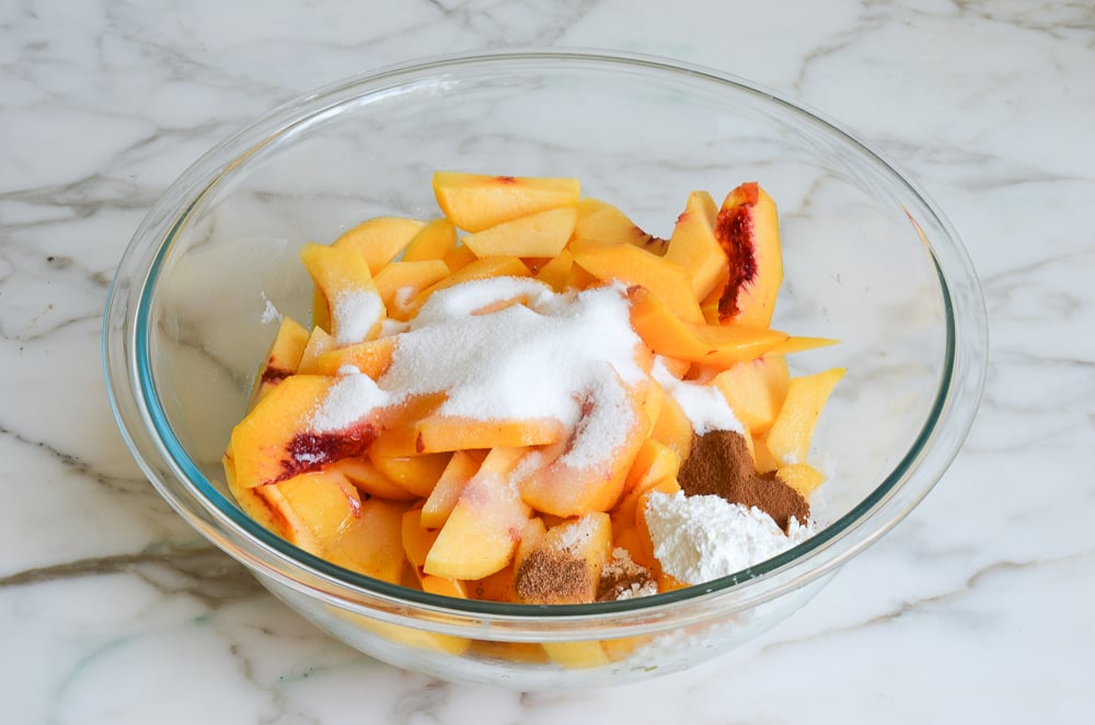 peaches with filling ingrdients