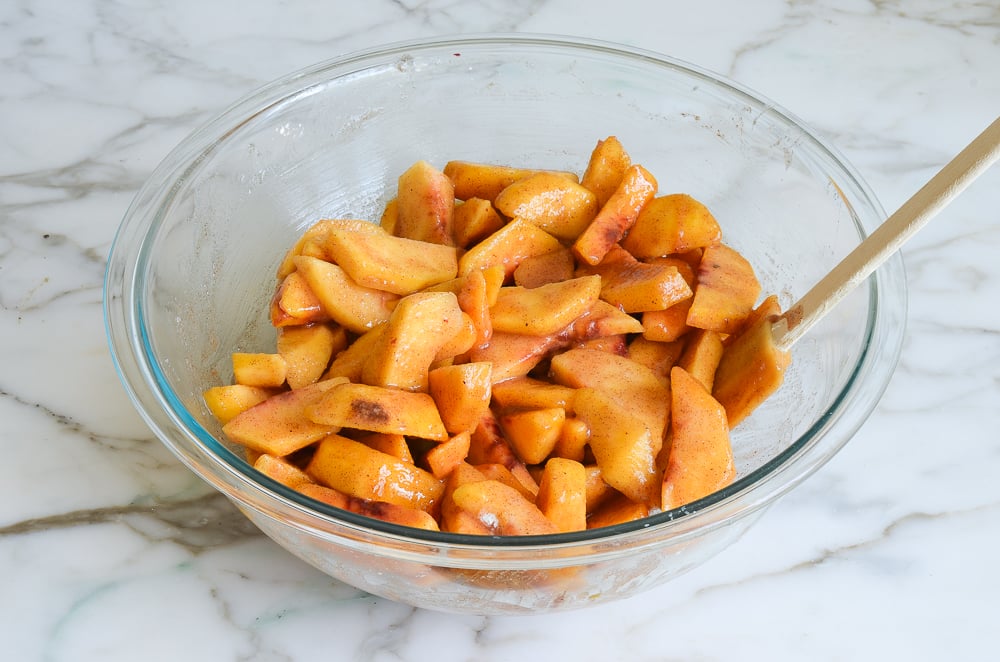 peach cobbler filling