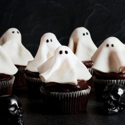 ghost cupcakes