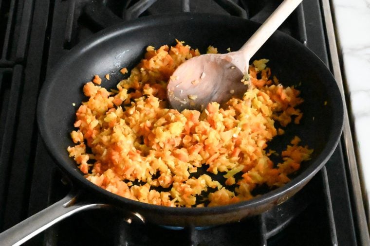 sautéed vegetables in skillet